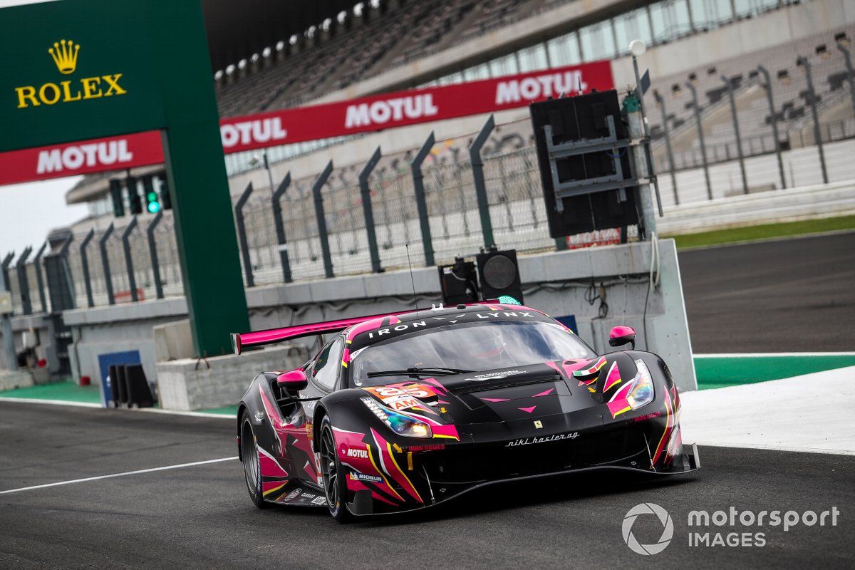 #85 Iron Lynx Ferrari 488 GTE EVO: Rahel Frey, Michelle Gatting, Manuela Gostner