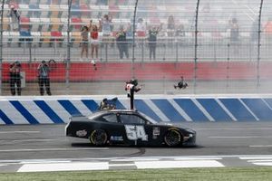 Race winner Ty Gibbs, Joe Gibbs Racing, Toyota Supra