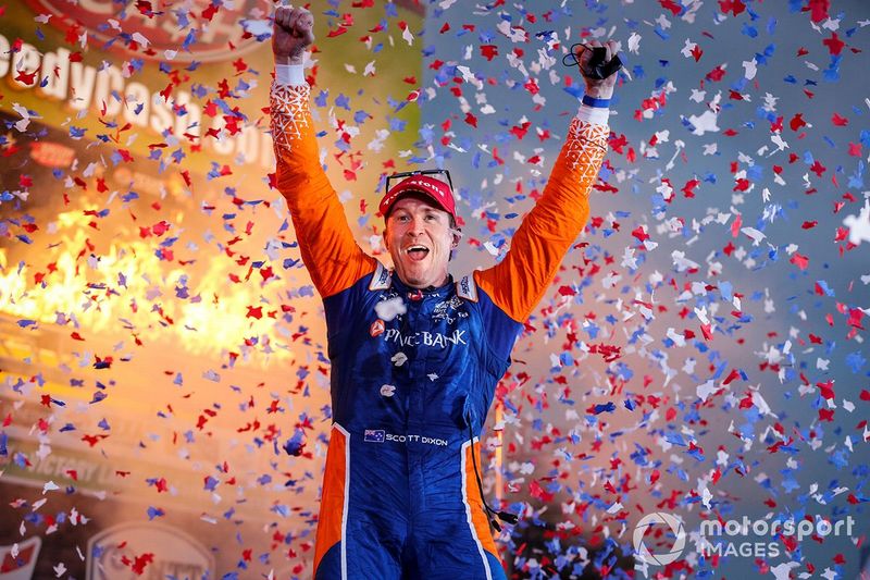 Ganador Scott Dixon, Chip Ganassi Racing Honda