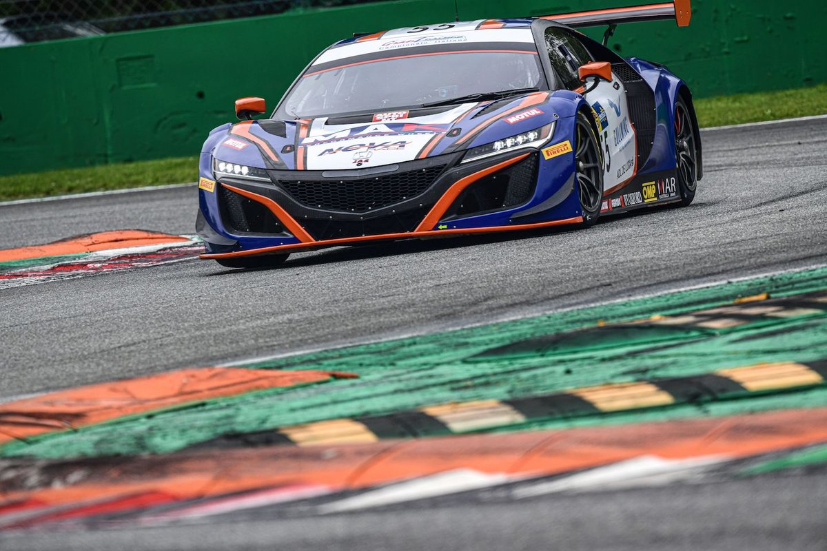#55 Nova Race, Honda NSX GT3 Evo: Jacopo Guidetti, Francesco Massimo De Luca