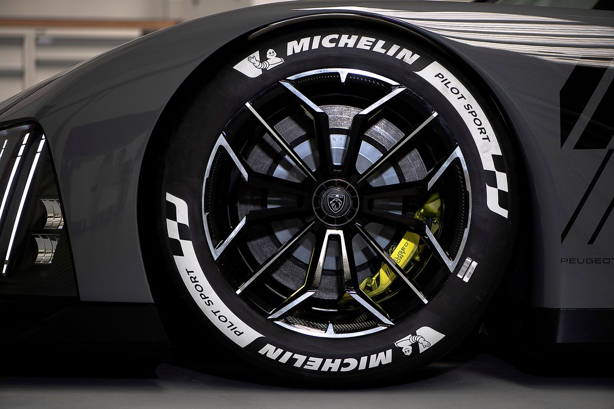 Detalle del Peugeot Hypercar 9X8