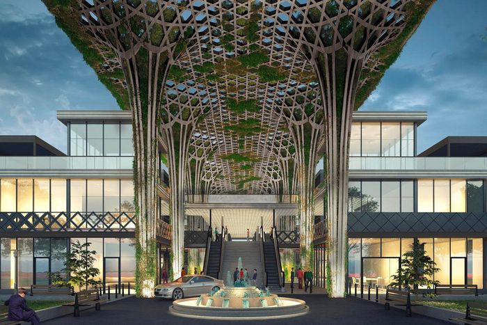 Instalaciones de los equipos para el Gran Premio de Arabia Saudí