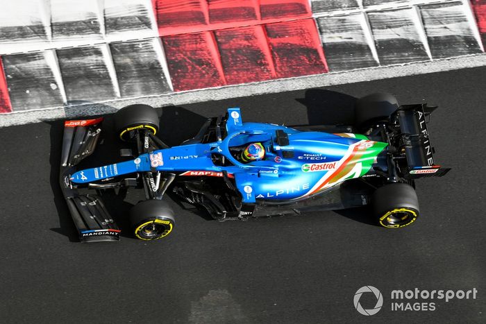 Oscar Piastri, Alpine A521 