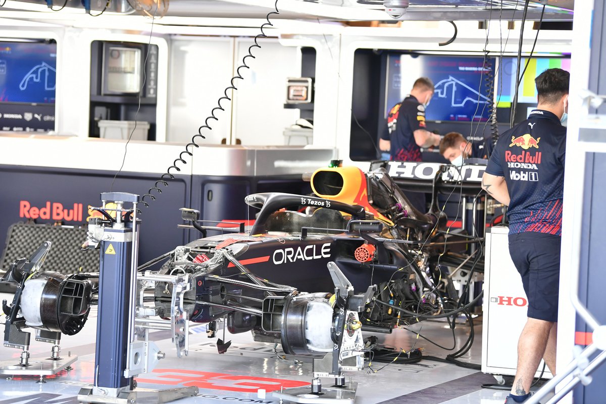 Detalle del Red Bull Racing RB16B