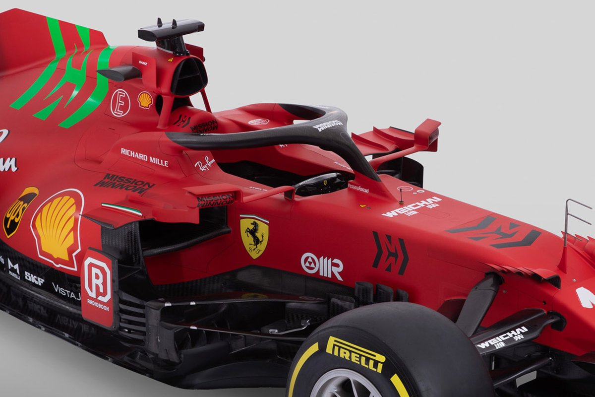 Detalle del Ferrari SF21