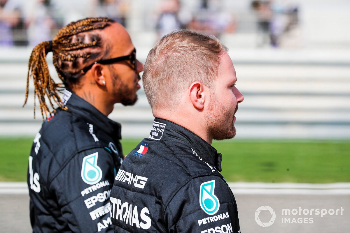 Valtteri Bottas, Mercedes e Lewis Hamilton, Mercedes