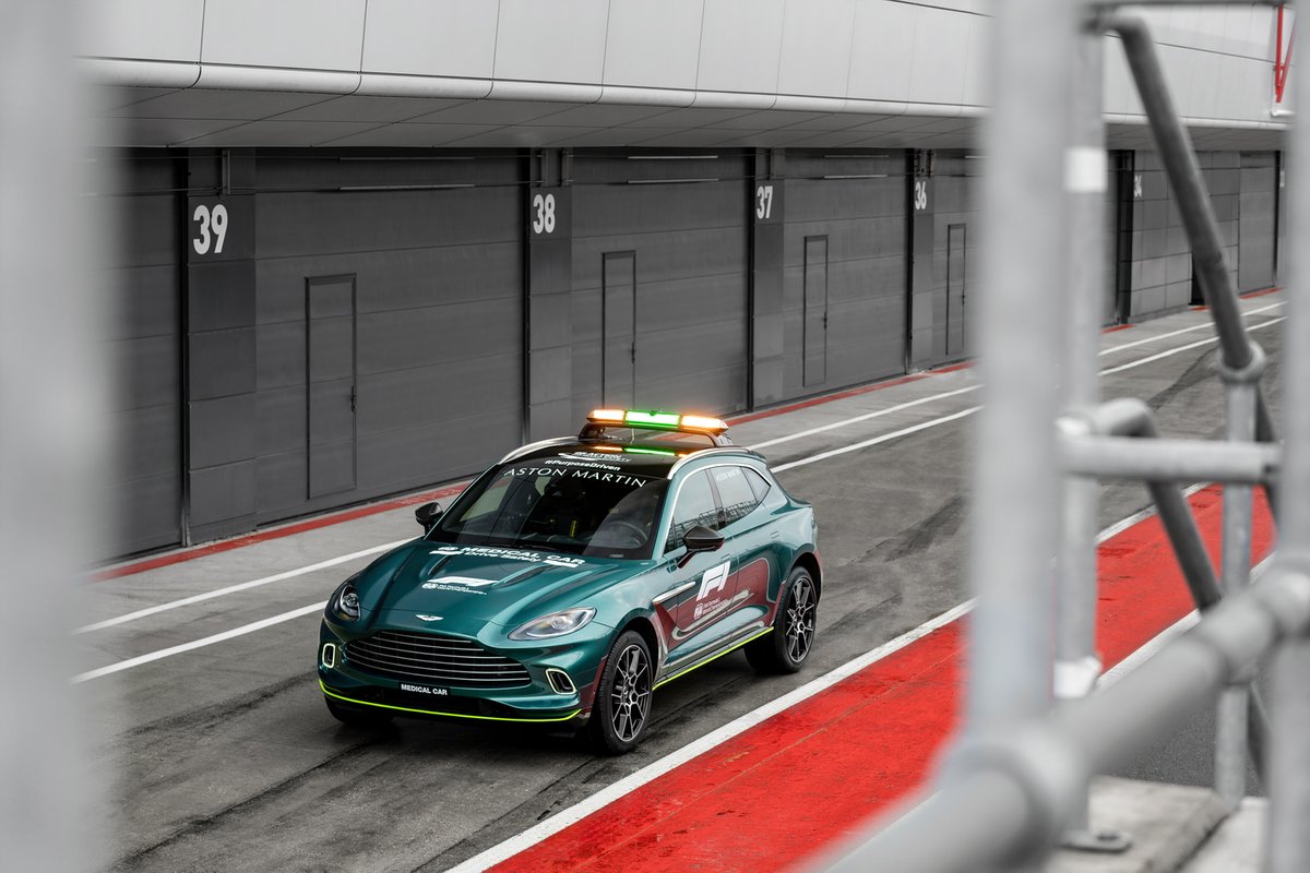 Aston Martin Official Medical Car of Formula One