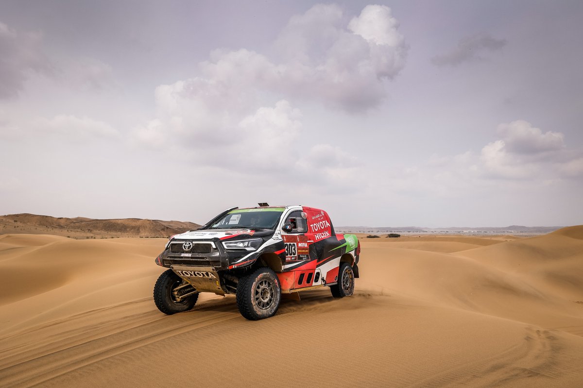 #303 Overdrive Toyota: Yazeed Al Rajhi, Dirk Von Zitzewitz