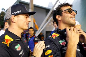 Max Verstappen, Red Bull Racing, and Daniel Ricciardo, Red Bull Racing