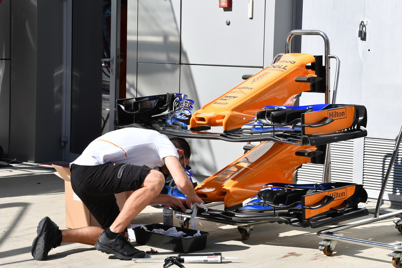 Technikai képgaléria - Orosz Nagydíj - csütörtök - F1 2018