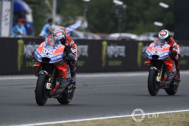 Andrea Dovizioso, Ducati Team, wins
