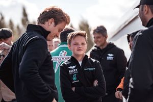 Nico Rosberg et Taylor Barnard