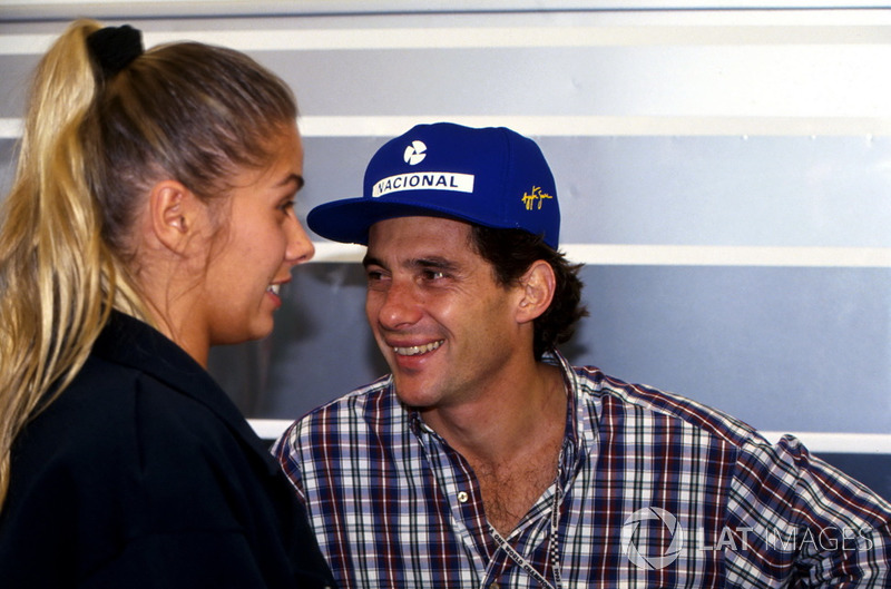 Ayrton Senna e Adriane Galisteu
