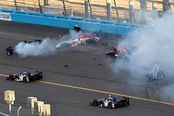 Mikhail Aleshin, Schmidt Peterson Motorsports Honda, crash