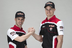 Marco Melandri et Chaz Davies, Ducati Team