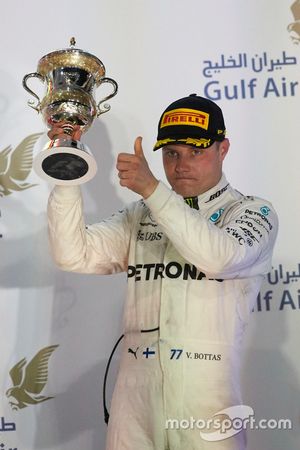 Podium : le troisième Valtteri Bottas, Mercedes AMG F1