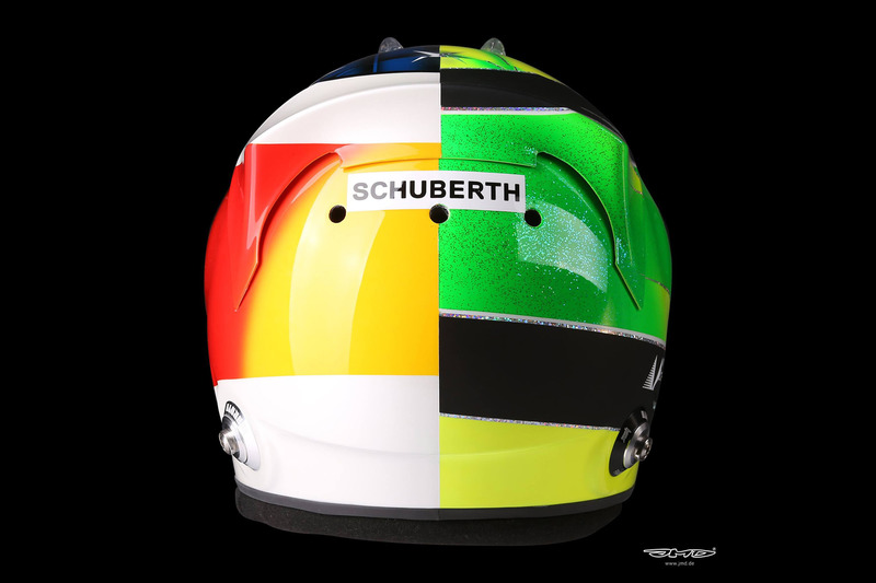 Casque de Mick Schumacher
