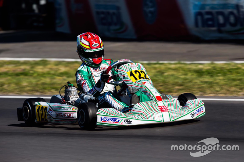 David Vidales, Tony Kart