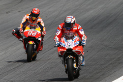 Andrea Dovizioso, Ducati Team, Marc Marquez, Repsol Honda Team