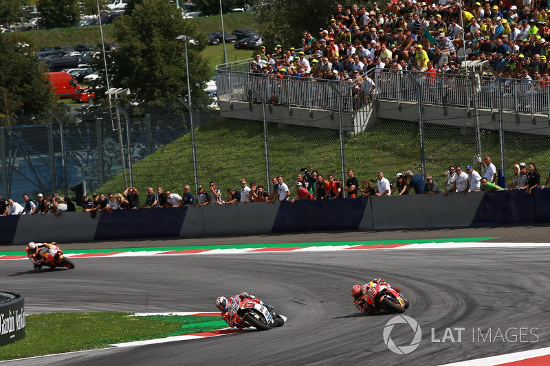 Andrea Dovizioso, Ducati Team, Marc Marquez, Repsol Honda Team