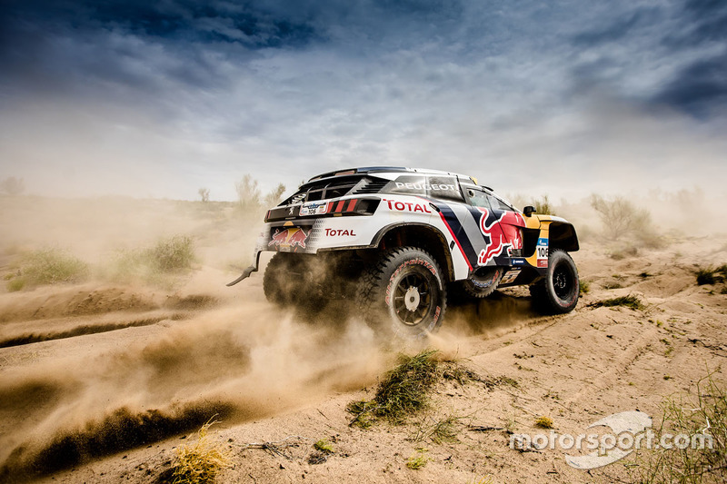 #106 Peugeot Sport Peugeot 3008 DKR: Stéphane Peterhansel, Jean-Paul Cottret