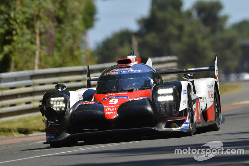 Ausfall LMP1: #9 Toyota Gazoo Racing, Toyota TS050 Hybrid