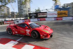 #62 Risi Competizione Ferrari 488 GTE: Toni Vilander, Giancarlo Fisichella