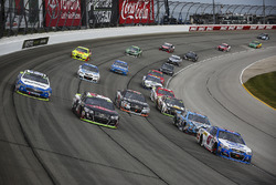 Ricky Stenhouse Jr., Roush Fenway Racing Ford, Austin Dillon, Richard Childress Racing Chevrolet, and A.J. Allmendinger, JTG Daugherty Racing Chevrolet