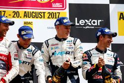 Podium: Ott Tänak, Martin Järveoja, Ford Fiesta WRC, M-Sport