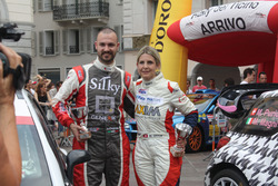 Andrea Crugnola und Moira Lucca, Rallye del Ticino Preisverleihung