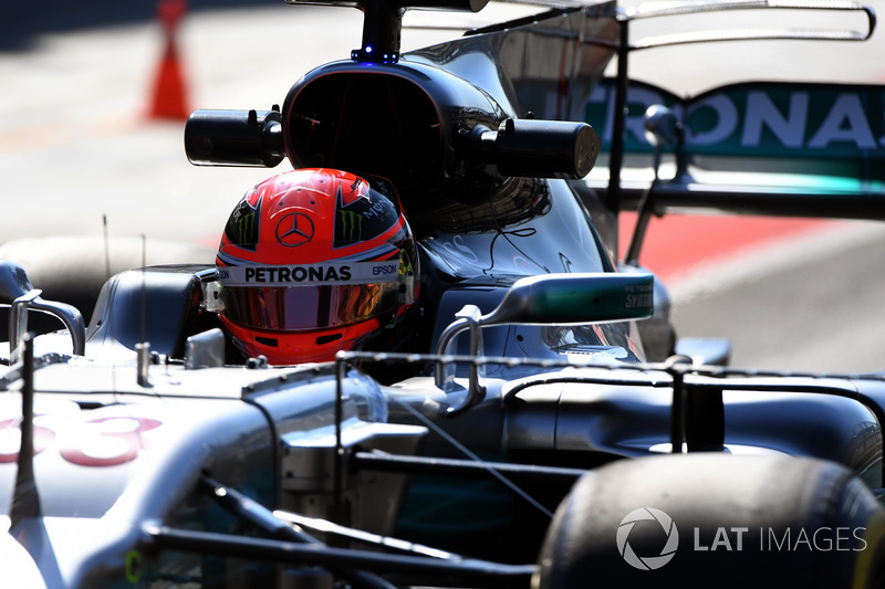 George Russell, Mercedes-Benz F1 W08