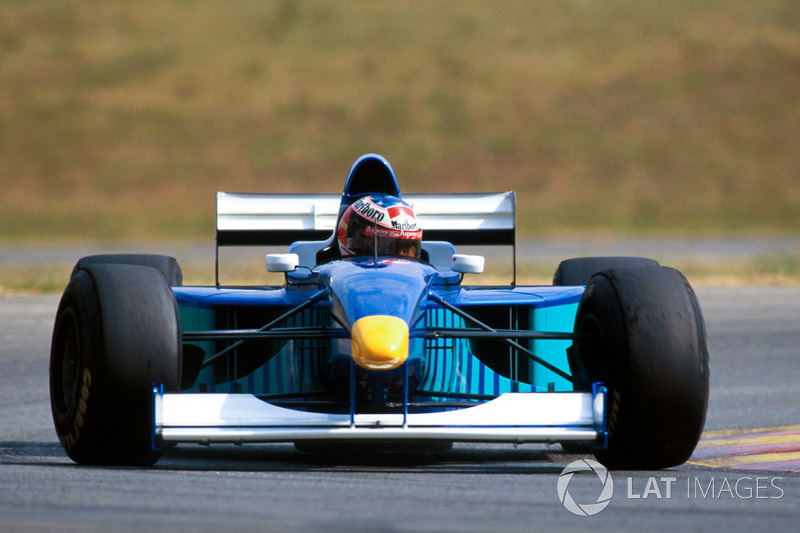 Michael Schumacher prueba el Sauber Petronas C16 (1997)