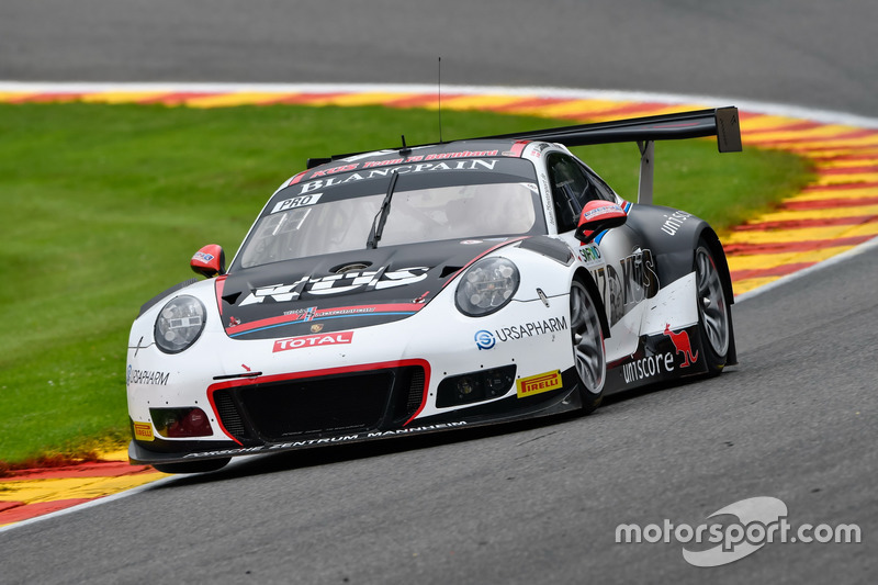 #117 KüS Team 75 Bernhard Porsche 991 GT3 R: Laurens Vanthoor, Kevin Estre, Michael Christensen