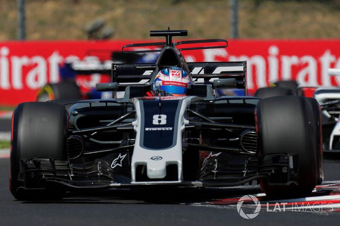  Romain Grosjean, Haas F1 Team VF-17