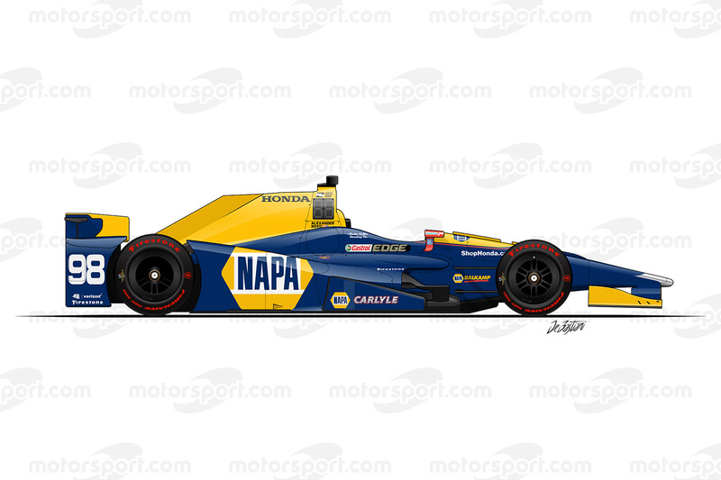 #98 - Alexander Rossi, Andretti-Herta Autosport Honda