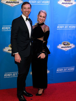 Jefe de equipo Chad Knaus y su esposa Brooke Werner