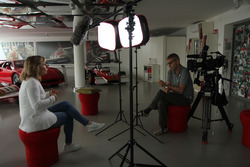 Alessia Regazzoni intervistata dal regista Felice Zenoni