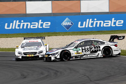 Crash, Paul Di Resta, Mercedes-AMG Team HWA, Mercedes-AMG C63 DTM and Tom Blomqvist, BMW Team RBM, BMW M4 DTM