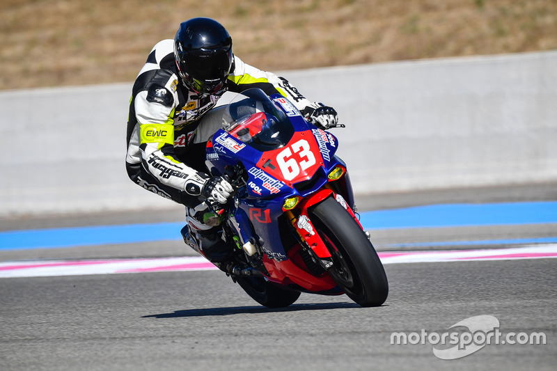 27. #63 LMD 63-Ultimate Cup, Yamaha: Erwann Quellet, Jean-Edouard Aubry, Mathieu Marchal