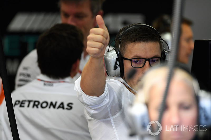 Pete Bonnington, Mercedes AMG F1 Yarış mühendisi