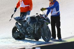 Accidente de Tom Sykes, Kawasaki Racing