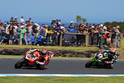 Marco Melandri, Ducati Team, Jonathan Rea, Kawasaki Racing