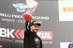 Jonathan Rea, Kawasaki Racing, vainqueur de la course et Champion du monde 2017