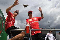 Sebastian Vettel, Ferrari, Kimi Raikkonen, Ferrari