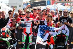 Winner Chaz Davies, Ducati Team