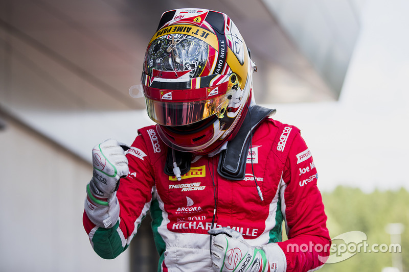Winner Charles Leclerc, PREMA Powerteam