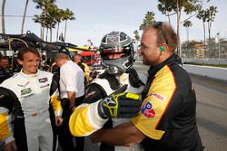 Jan Magnussen, Corvette Racing celebrates his pole