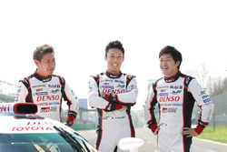 中嶋一貴、小林可夢偉、国本雄資(Kazuki Nakajima, Kamui Kobayashi, Yuji Kunimoto, Toyota Gazoo Racing)