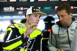 Aleix Espargaro, Aprilia Racing Team Gresini, et Marcus Eschenbacher