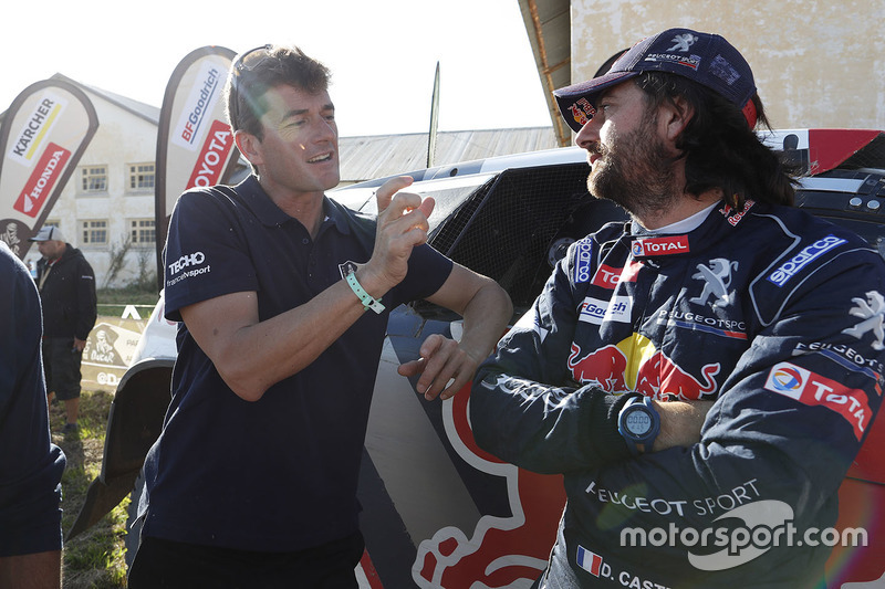 David Castera, Peugeot Sport con Marc Coma, Dakar sporting director